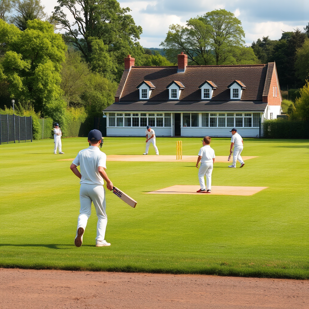 Village Cricket Side Partners with Major Housebuilder